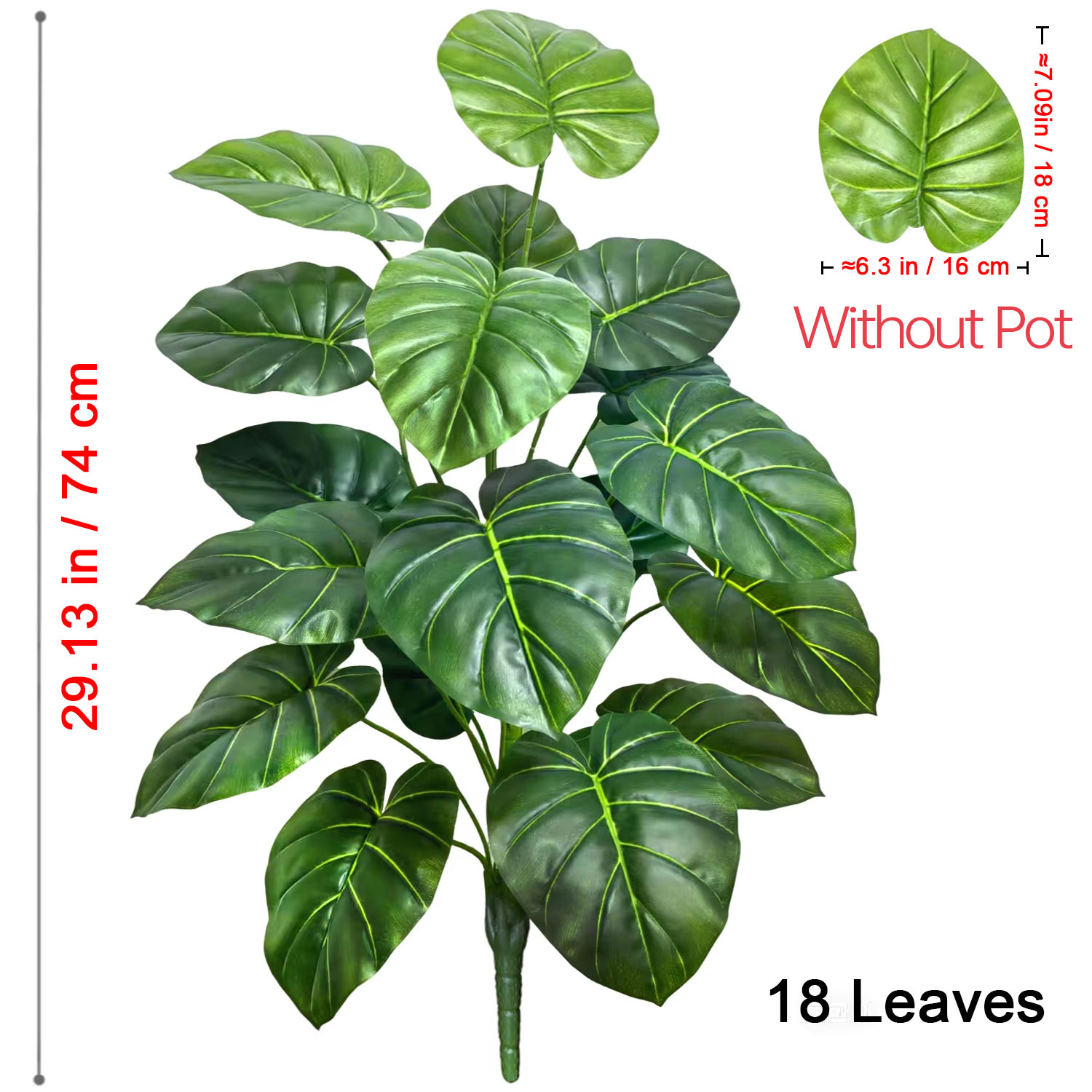 1 Buah Pohon Palem Buatan 60-1 - Monstera Adansonii ulasan dan harga
