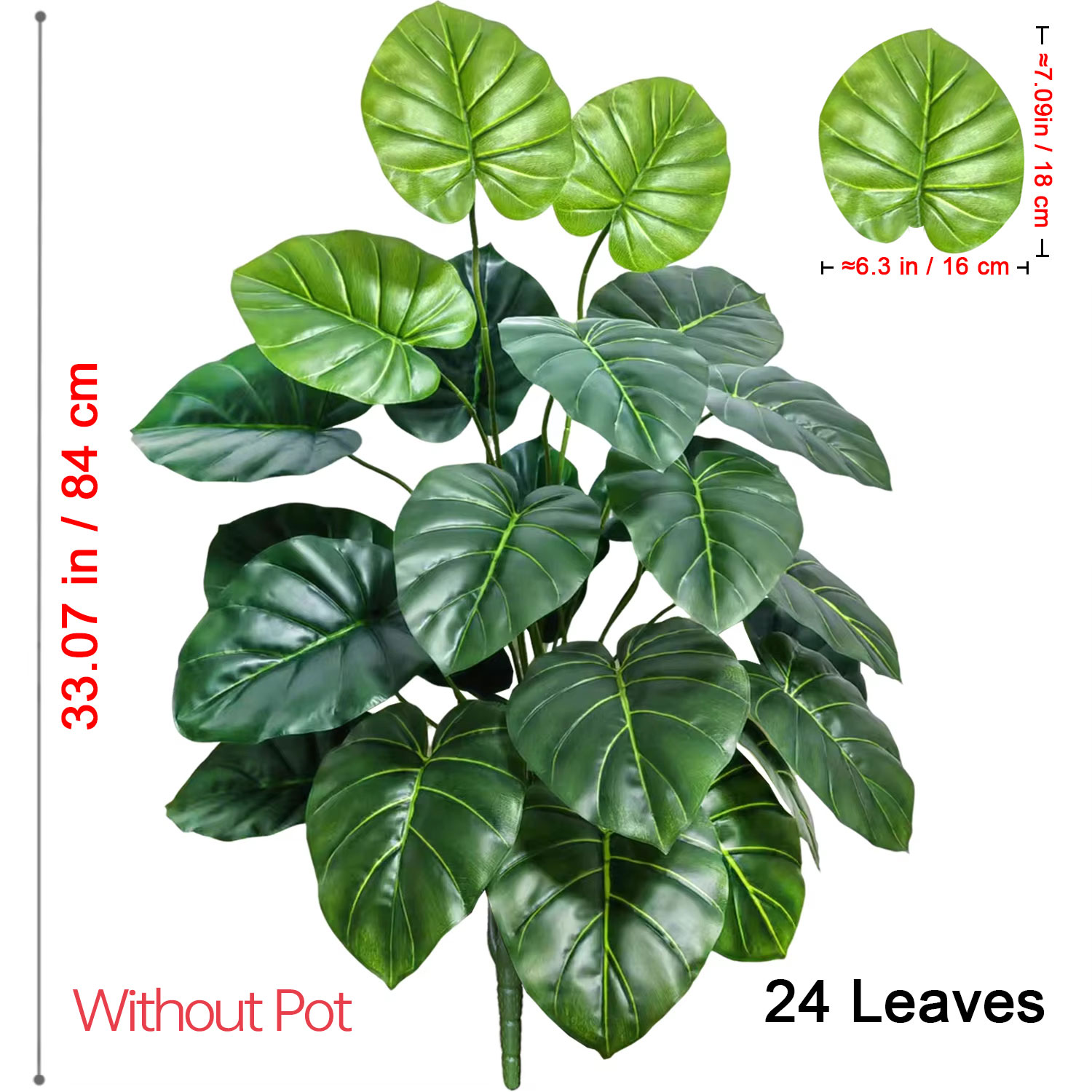 1 Buah Pohon Palem Buatan 60-1 - Monstera Adansonii ulasan dan harga