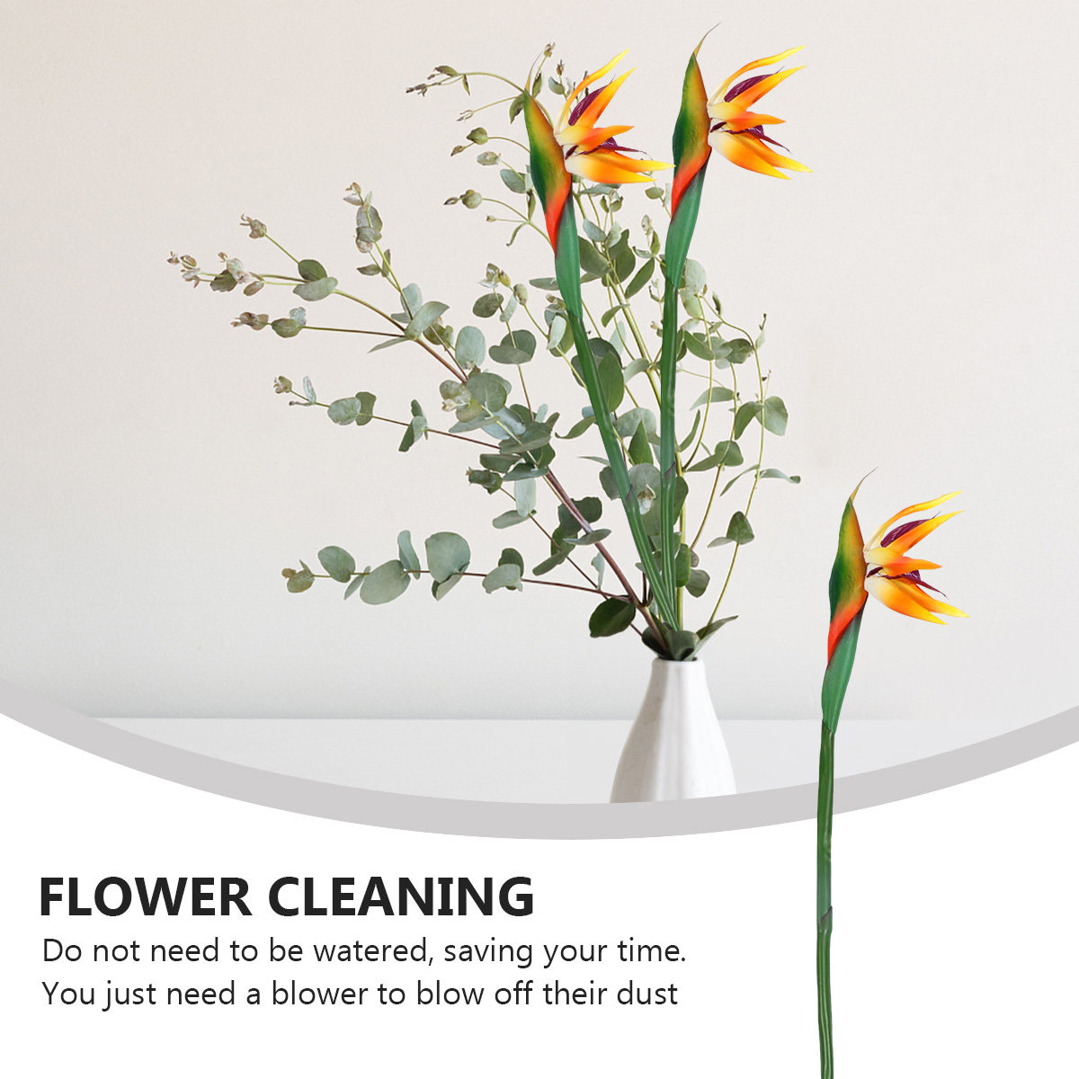 Bunga Strelitzia Buatan dengan - Bird Paradise Strelitzia ulasan dan harga