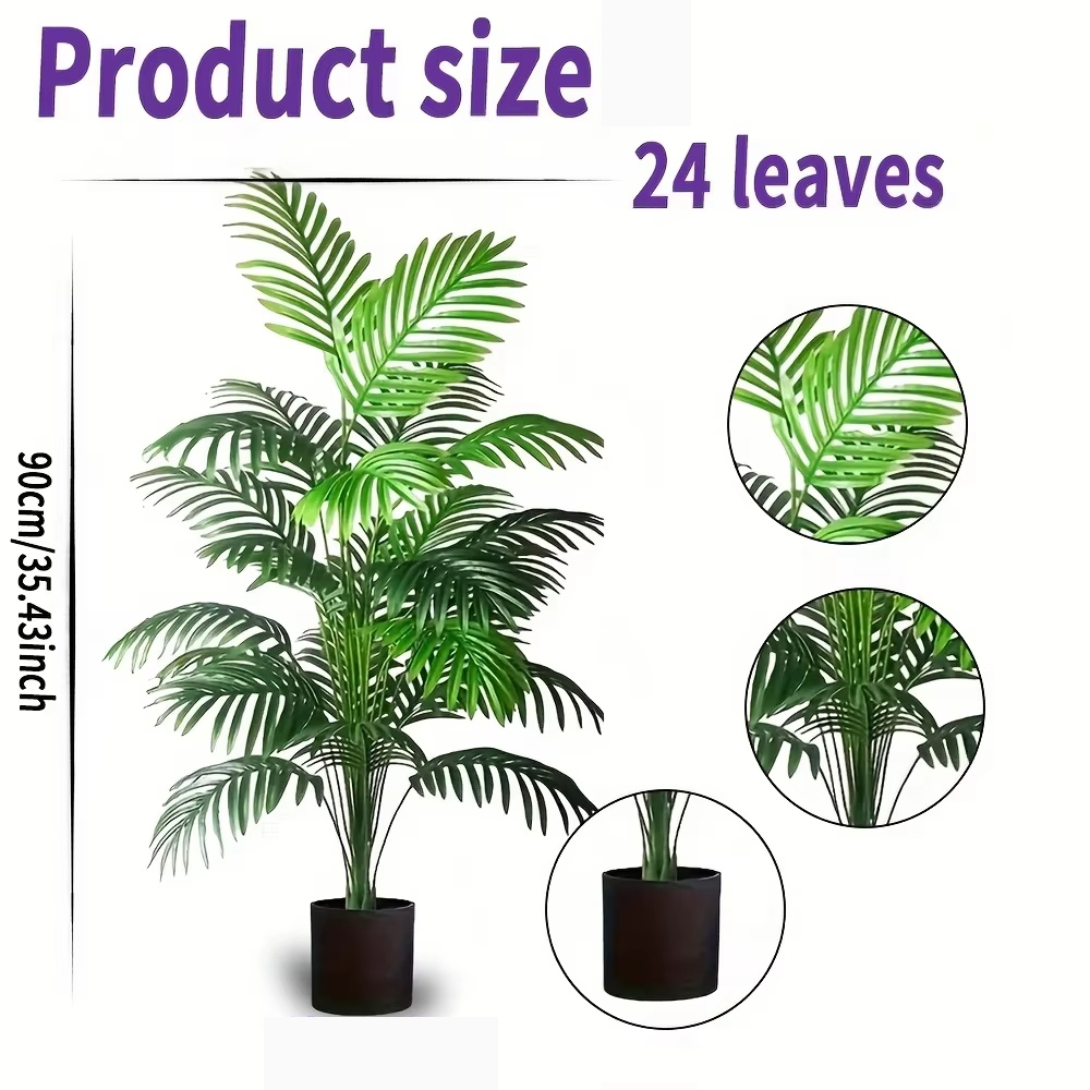 24 Daun Palem Areca Tanaman Bu - Monstera Adansonii ulasan dan harga