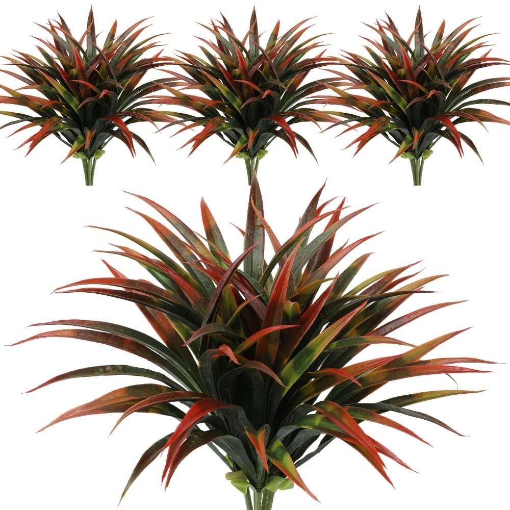 Daun Anggrek Buatan Realistis  - Spider Plant Hanging ulasan dan harga