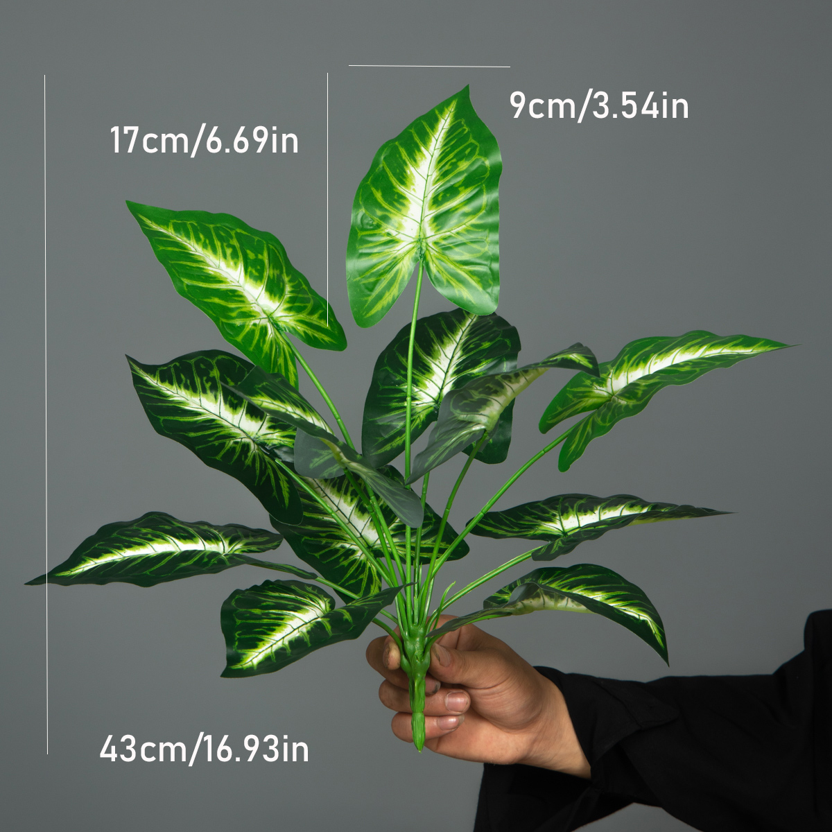 Tanaman Buatan Daun Palem Hija - Monstera Adansonii ulasan dan harga