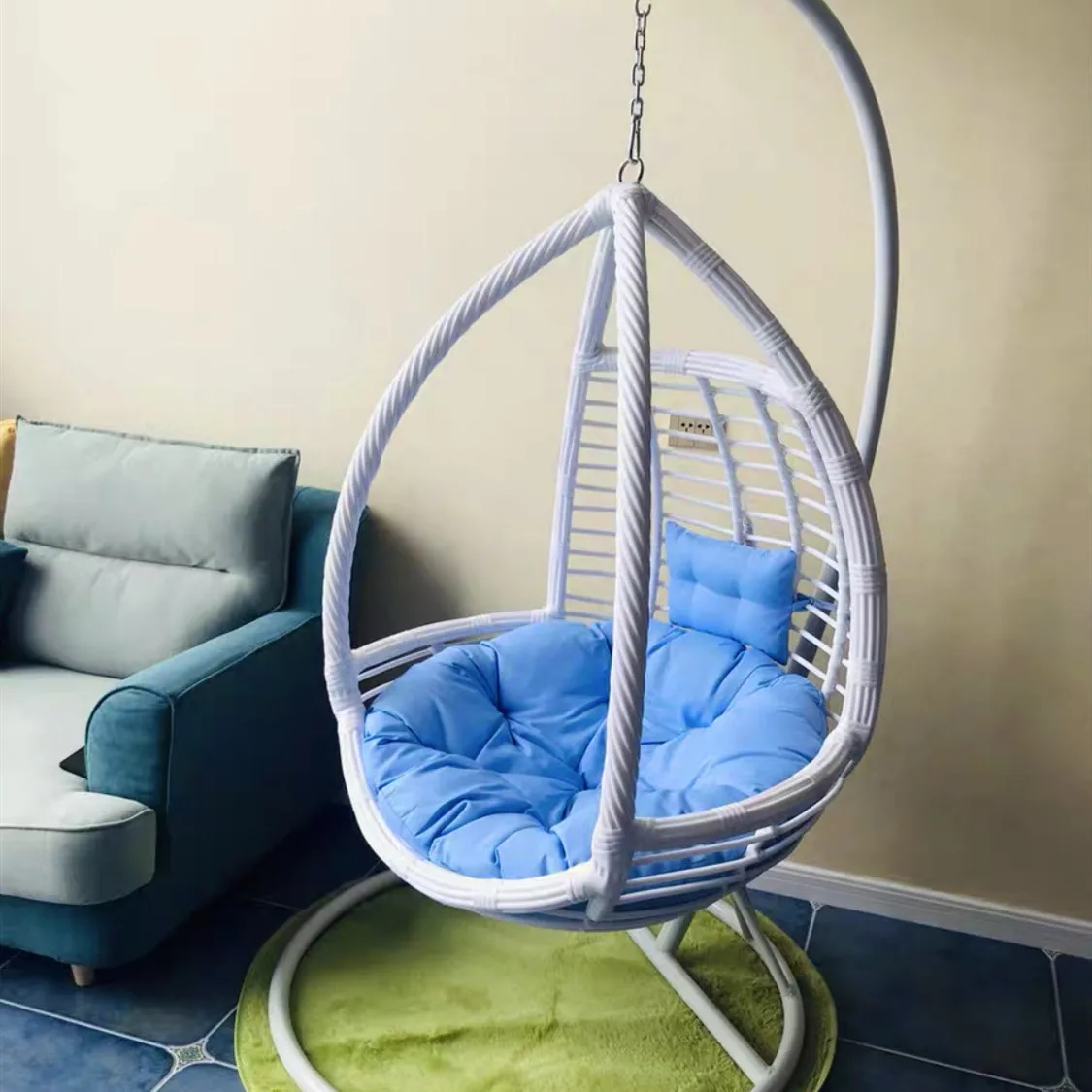 Kursi gantung rotan, kursi ayu - Spider Plant Hanging ulasan dan harga
